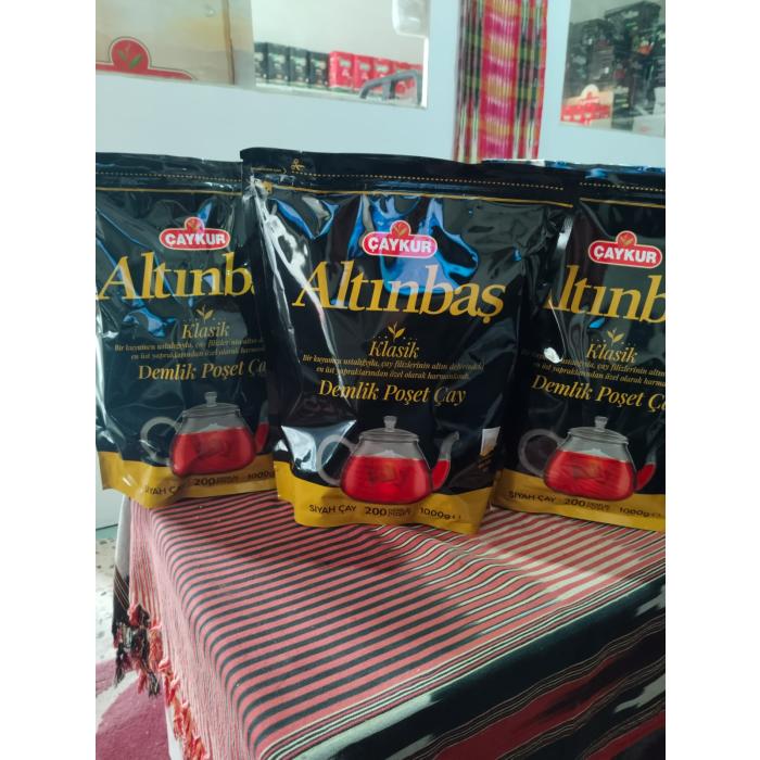 ÇAYKUR ALTINBAŞ Demlik Poşet Çay 5Gr x 200 ADET - 1000GR
