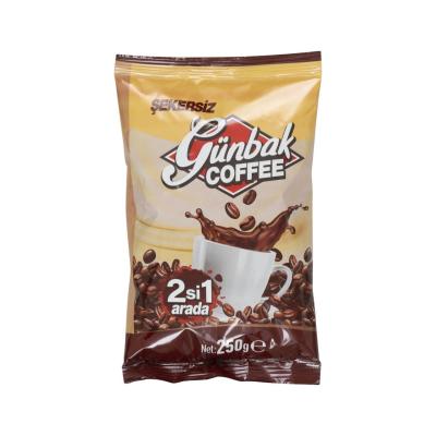 Günbak 2 si 1 Arada Kahve Sade 250 gr 12 Li
